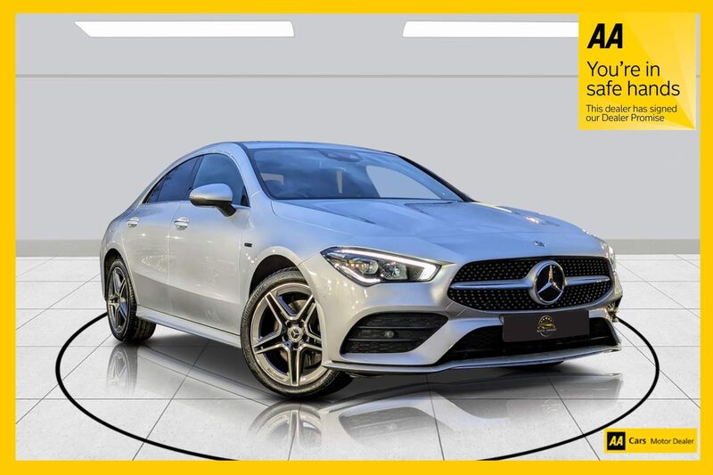 View MERCEDES-BENZ CLA 1.3 CLA250e 15.6kWh AMG Line (Premium) Coupe 8G-DCT Euro 6 (s/s) 4dr